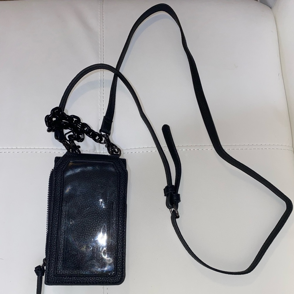 Black Crossbody cellphone purse